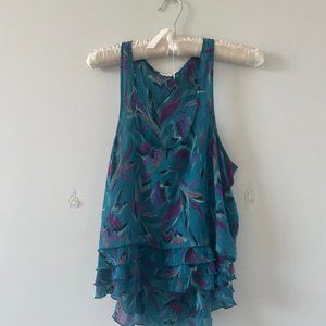 Feather Print Blouse